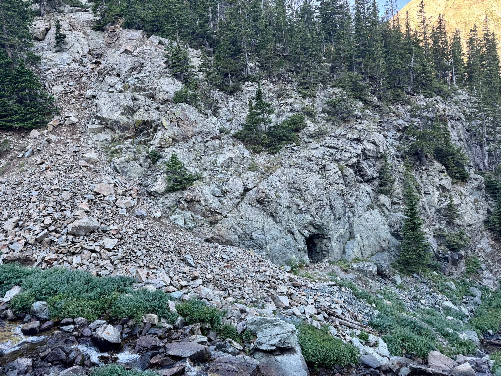 Lindsey mine entrance