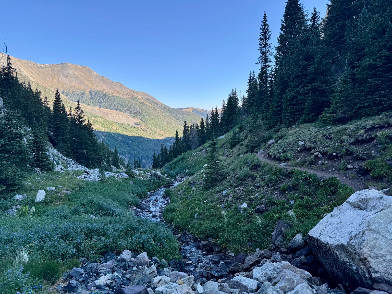 Lindsey trail stream