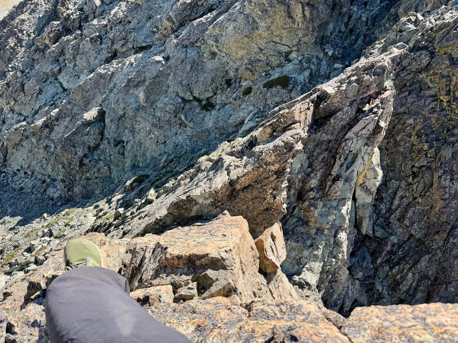 Lindsey spire downclimb