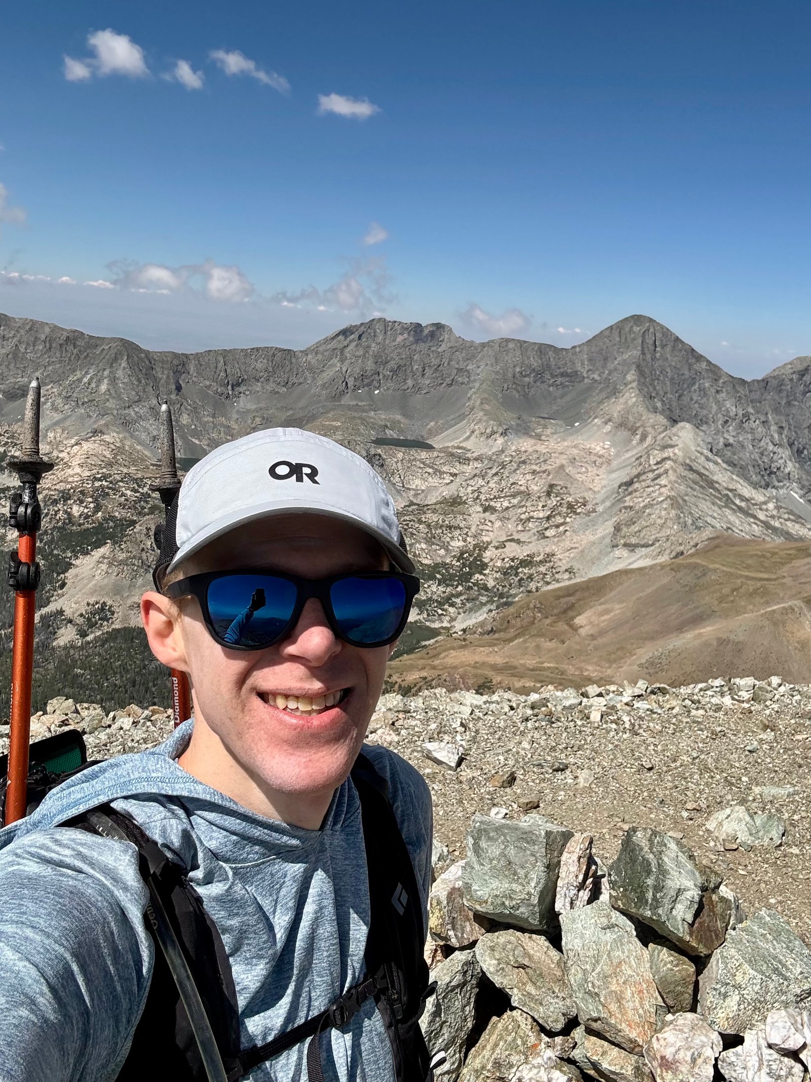 Lindsey summit selfie