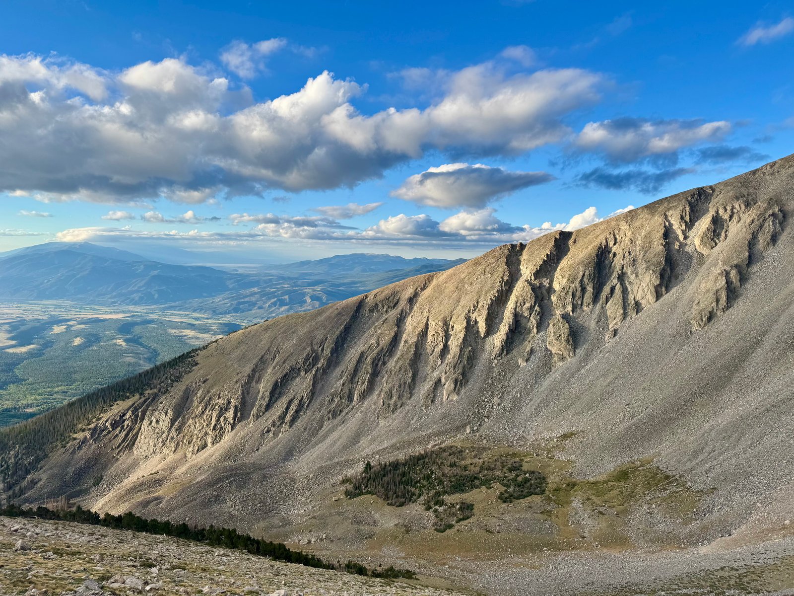 View from upper Shavano trail
