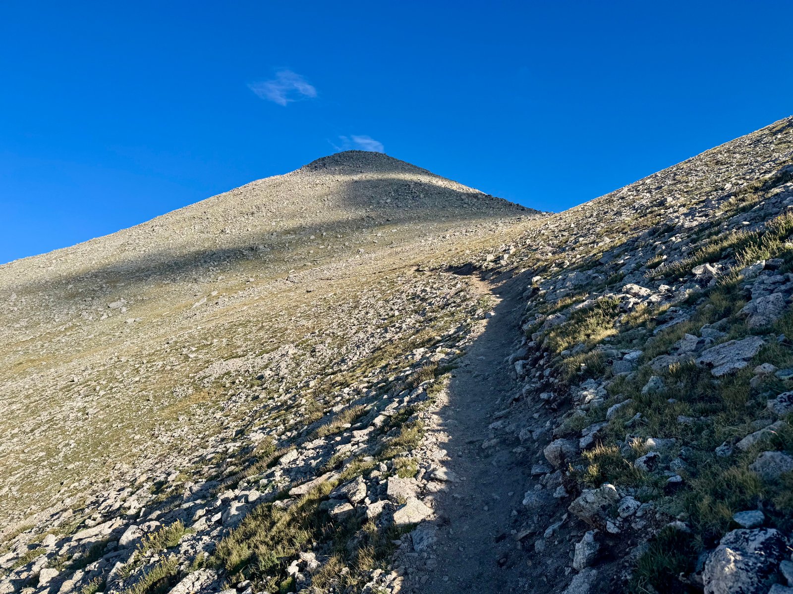 Shavano summit from below