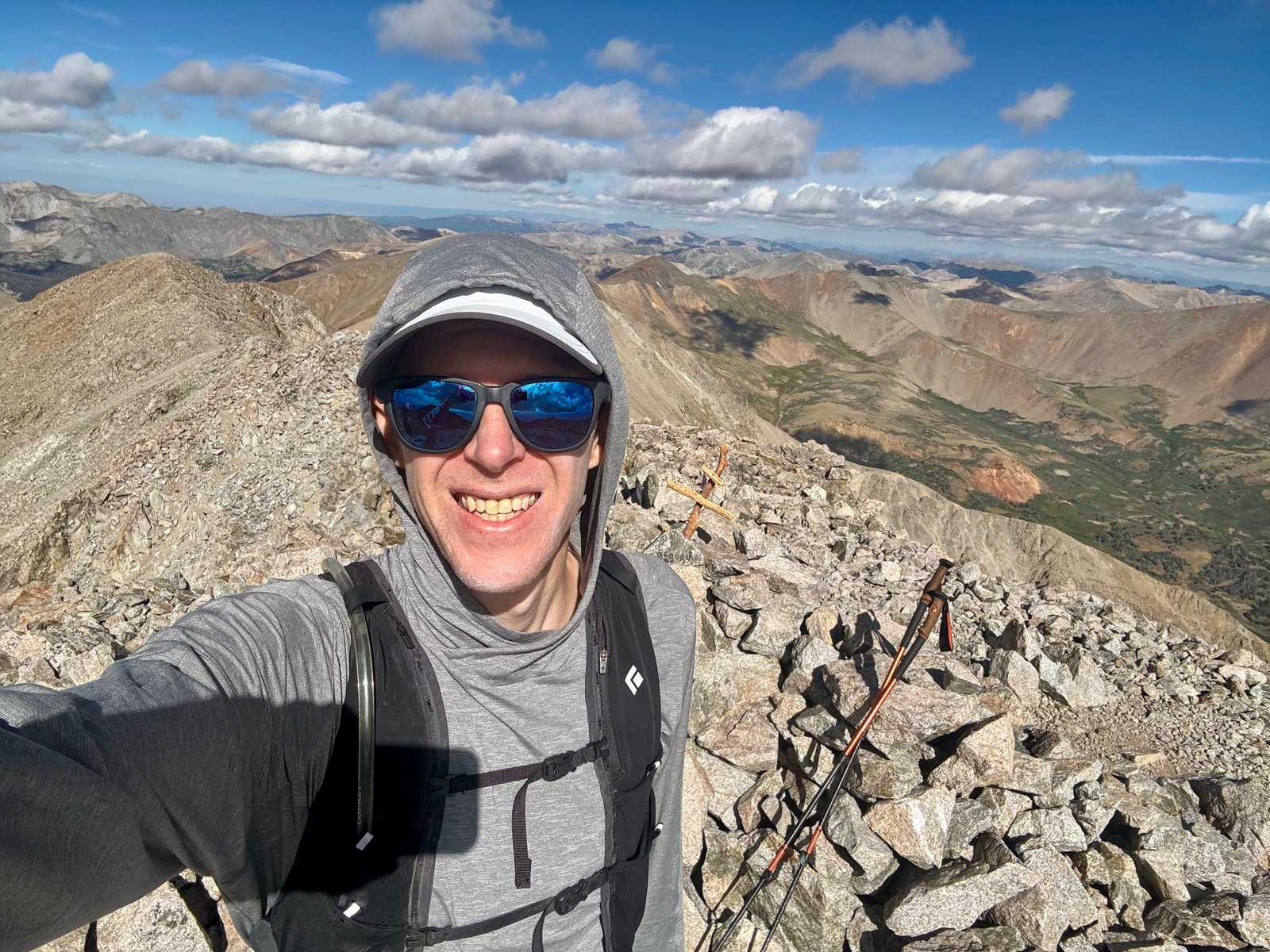 Tabeguache summit selfie