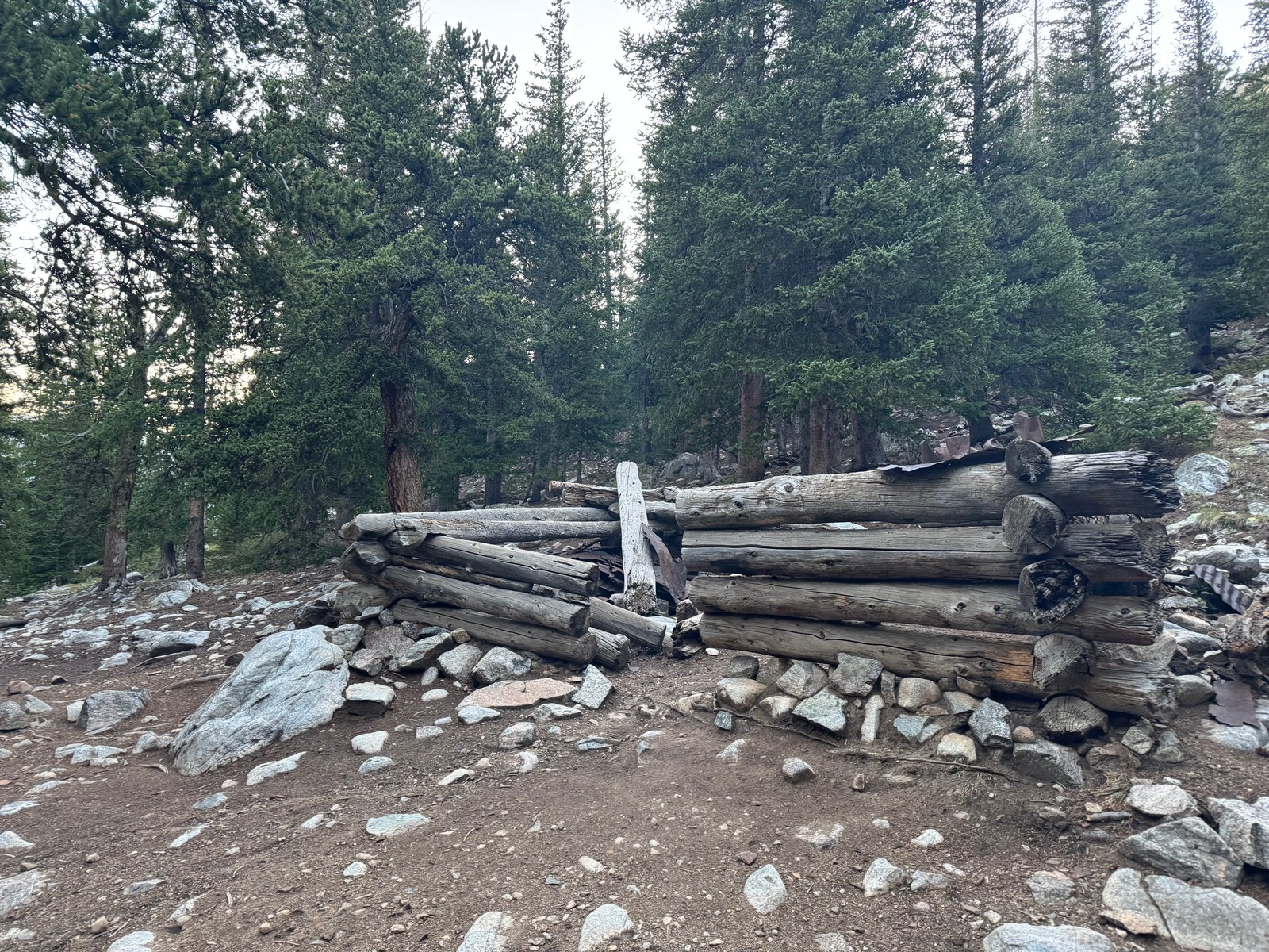 Missouri shack ruins