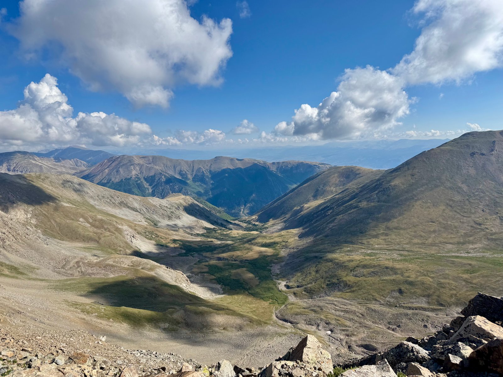 Missouri Gulch from summit